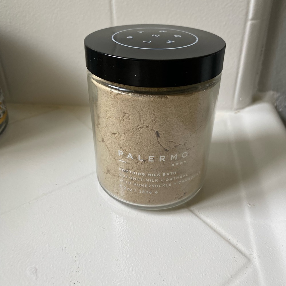 Palermo body milk bath powder 5.3 oz.